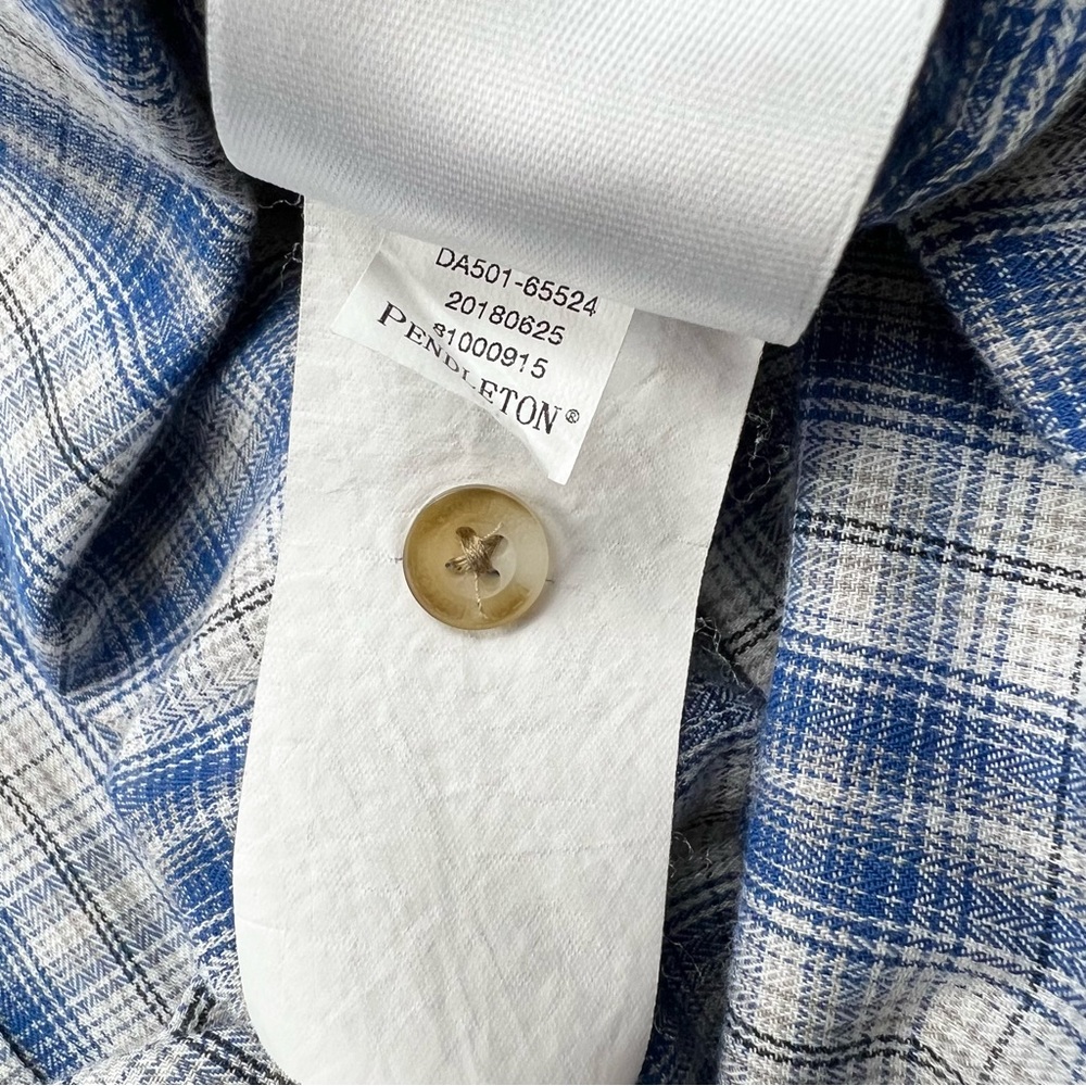 Pendleton Mens Frontier Snap Button Up Plaid Shir… - image 6